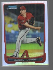 DANIEL HUDSON 2012 BOWMAN CHROME REFRACTOR  CARD #12