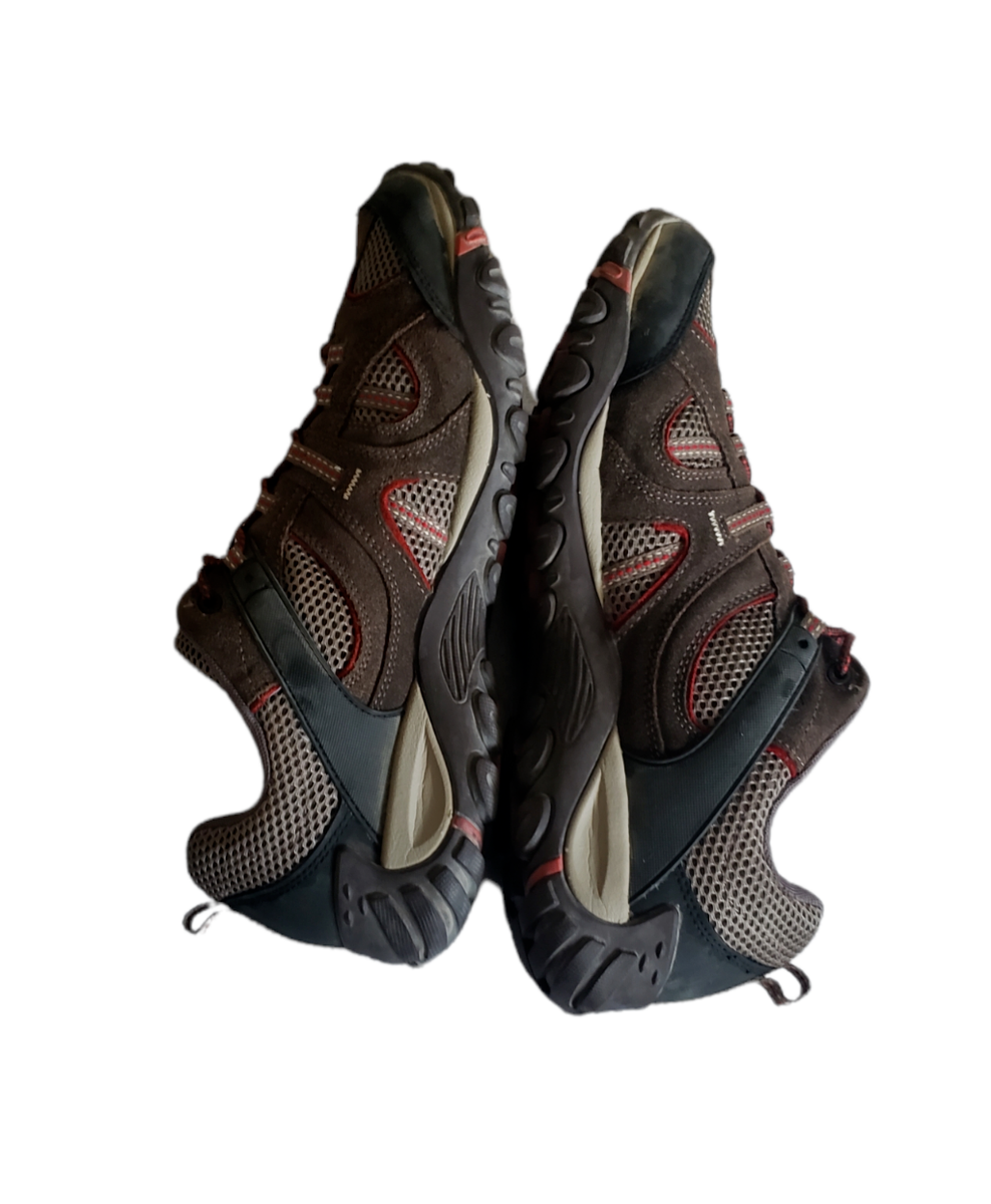 Merrell Yokota Trail Ventilator Hiking Shoes Brown Red Men\'s Size 10.5 GUC Merrell Yokota Trail Ventilator Hiking Shoes Brown J148531C  main image 3