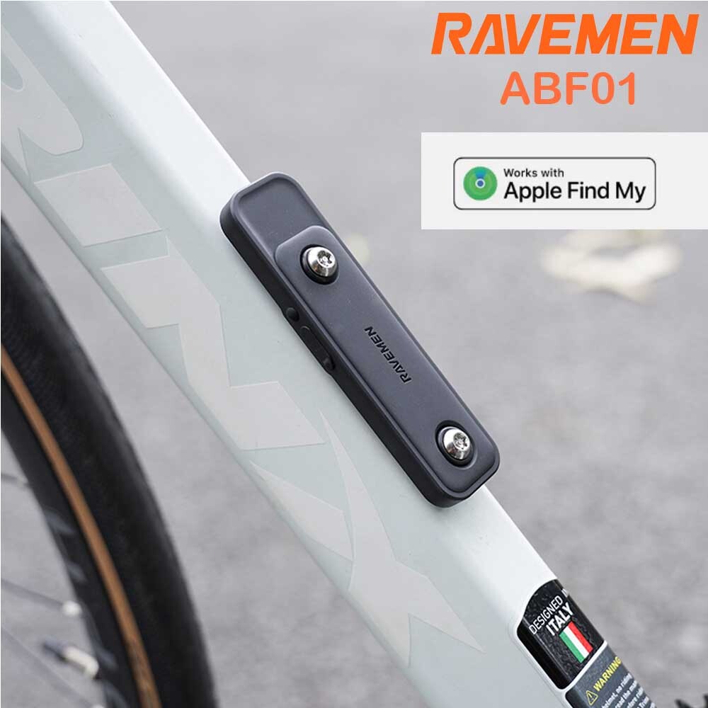 RAVEMEN ABF01 GPS Bike Tracker with Apple Find My for Bicycle Tracking and Anti-Theft Protection