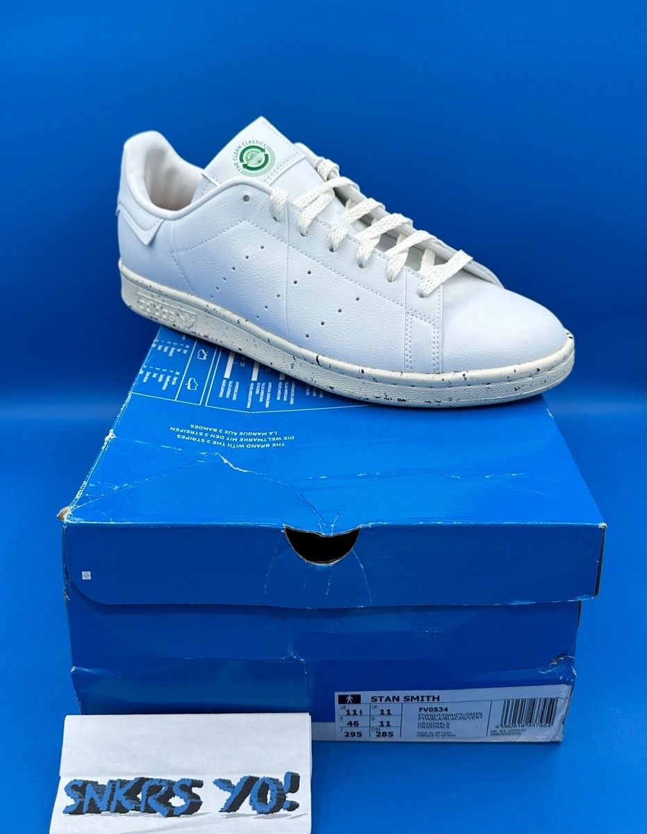 adidas Originals Stan Smith Clean Classics White (FV0534) Size