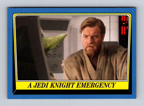 2004 Topps Star Wars Heritage #119 A JEDI KNIGHT EMERGENCY - Picture 1 of 2