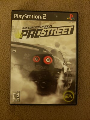 Need for Speed Pro Street (Sony PlayStation 2 PS2, 2007) missing manual 