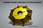 VALVE SEAT CUTTER CARBIDE TIPPED ALL SIZES & ANGELS CHOOSE YOUR OWN