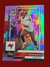 2022 Optic DEVIN WHITE Silver Holo Prizm SP - Tampa Bay Buccaneers NFL #187