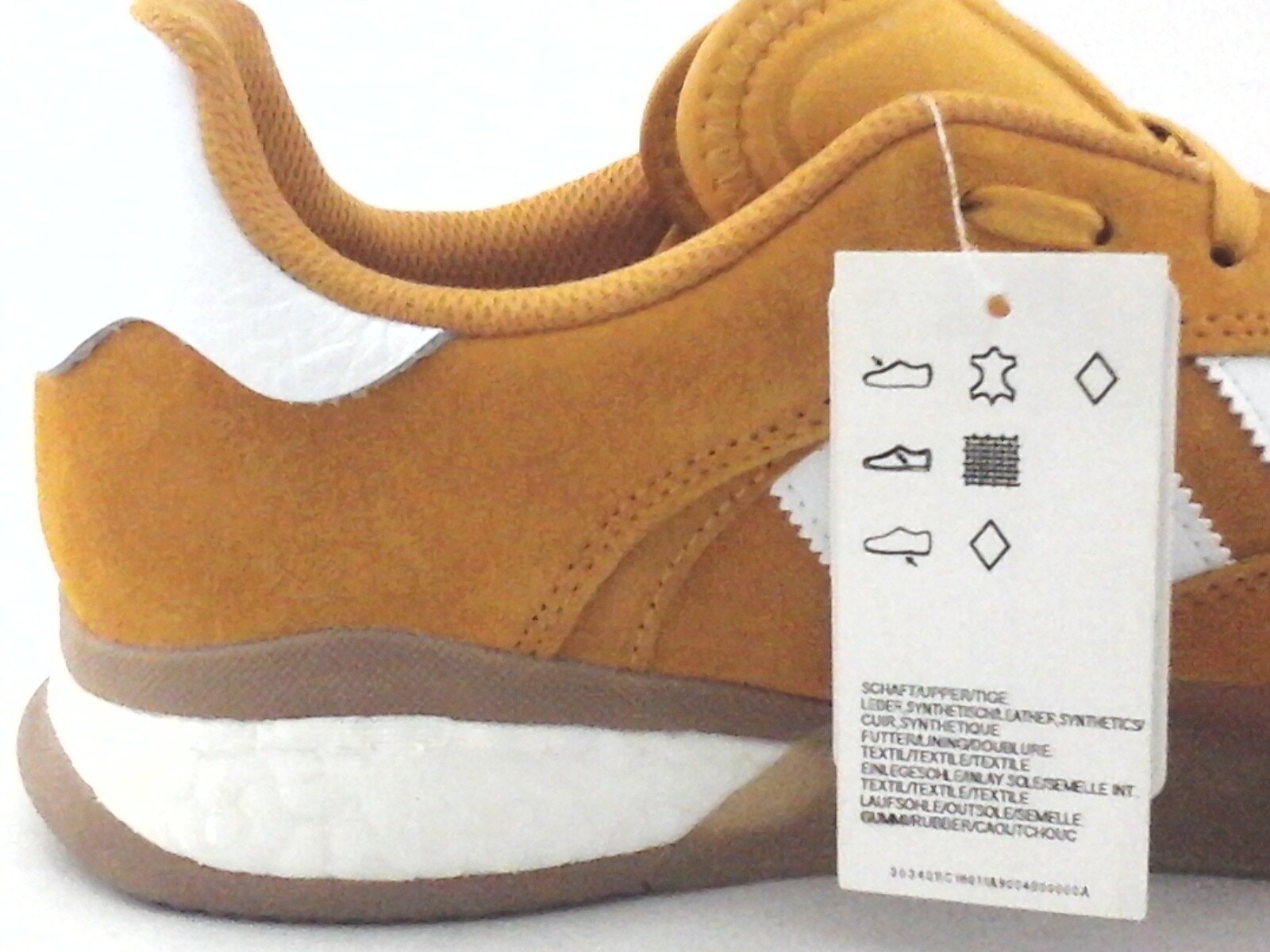 Adidas 3ST.004 Skateboarding Shoes Yellow Suede w Boost EE7669 Mens US ...