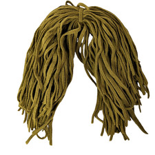 Wool Strips Rug Hooking BRONZE GOLD NE 423, 18" long 6 Blade 100 ct. Dorr Mill