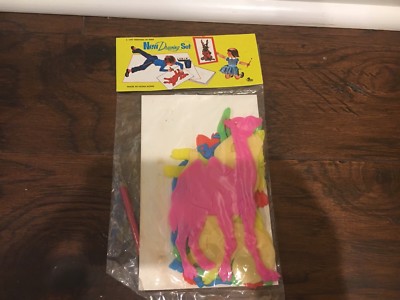 Vintage Children s Drawing/Trace Patterns Made In Hong Kong