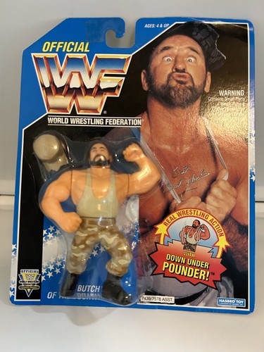 WWE HASBRO Butch of the The Bushwhackers of the Th...
