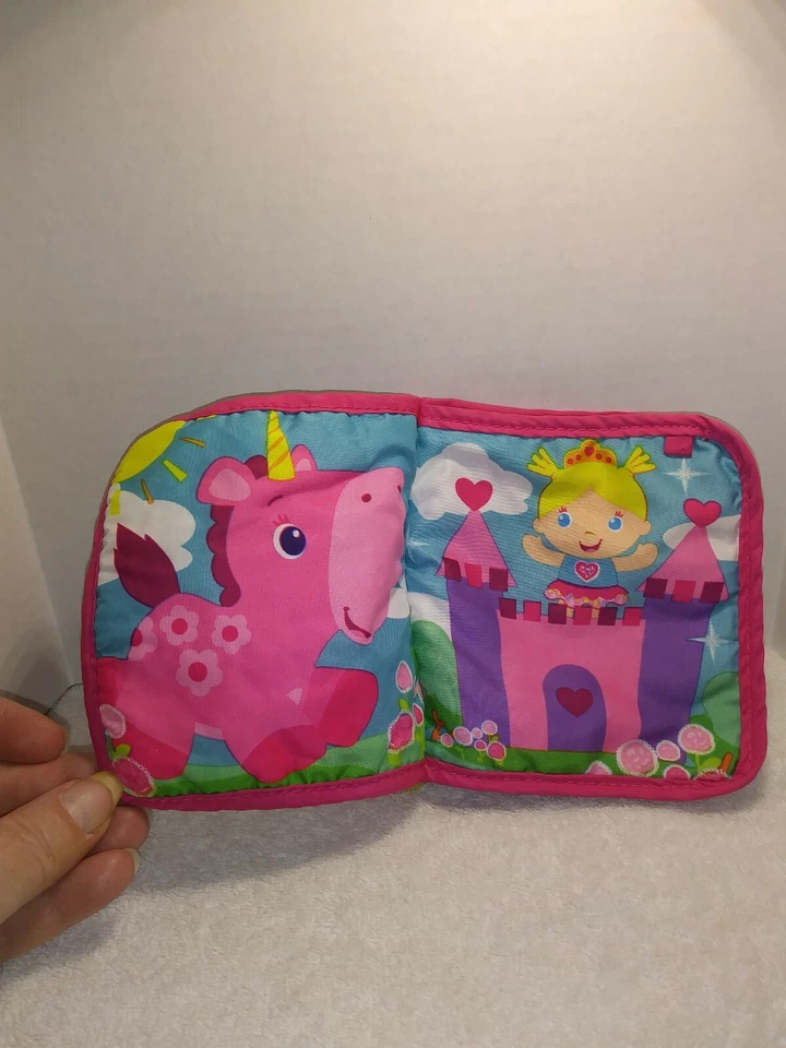 Libro de sonajero arrugado de tapa suave Princess Bright Starts niños 2 Foto 2 de 4