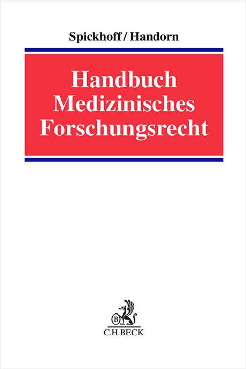 Thumbnail - Handbuch Medizinisches Forschungsrecht Andreas Spickhoff