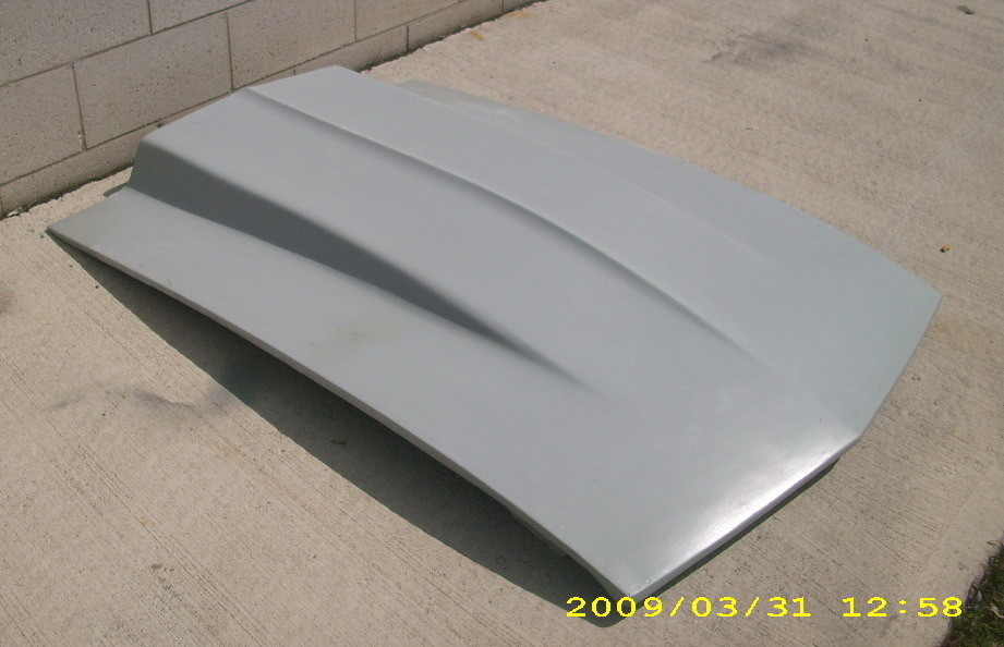 Showcars Cowl Induction Bolt On Hood fits Nissan Datsun 240z260z280z