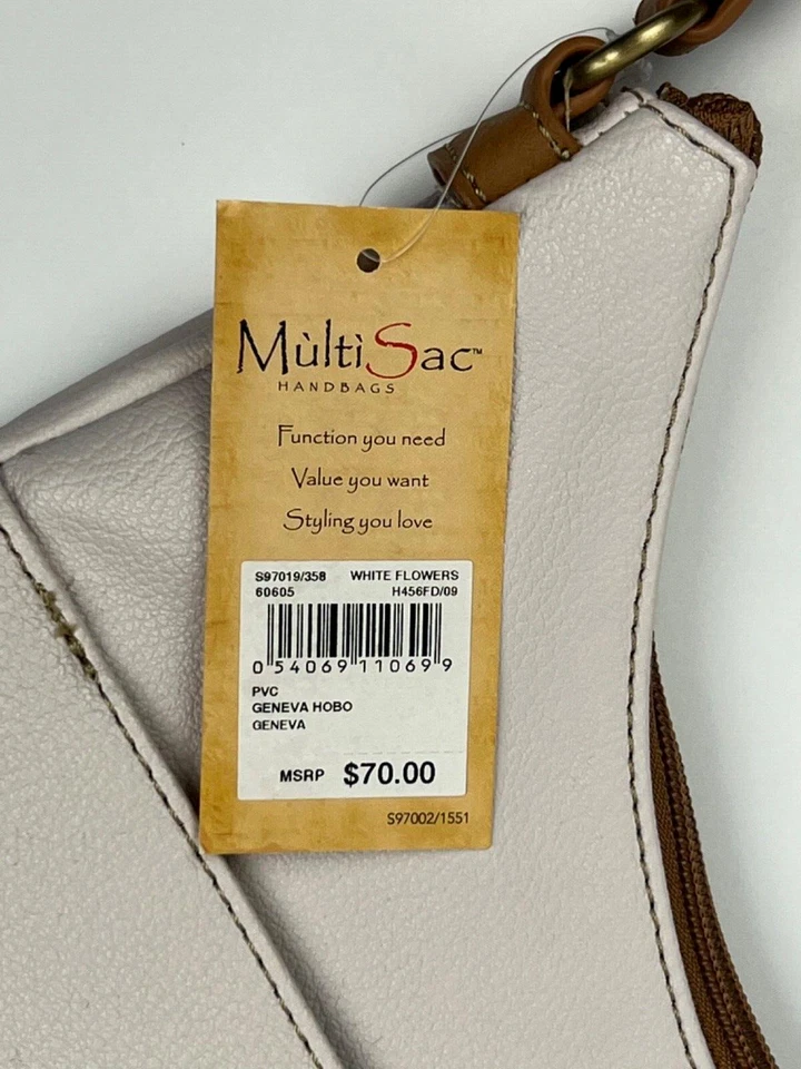 ¡NUEVO! Bolso de mano MultiSac Geneva Hobo para mujer nuevo con etiquetas $70 Foto 3 de 3