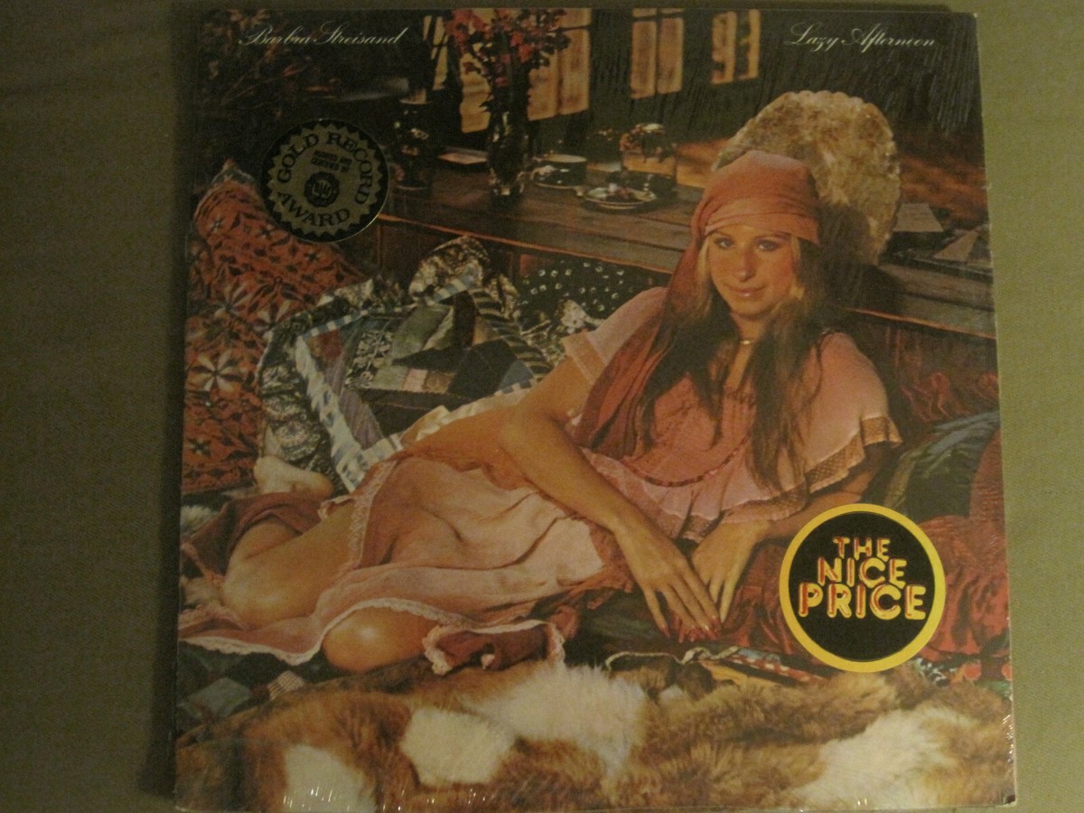 バーブラ・ストライサンド BARBRA STREISAND LAZY AFTERNOON LP ORIG '75 COLUMBIA PC
