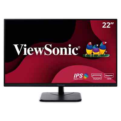 NEW ViewSonic IPS Monitor 22'' Thin-Bezel 1080p - VA2256-MHD