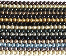 25 8 mm Swarovski Crystal Pearls: Choose your color s 