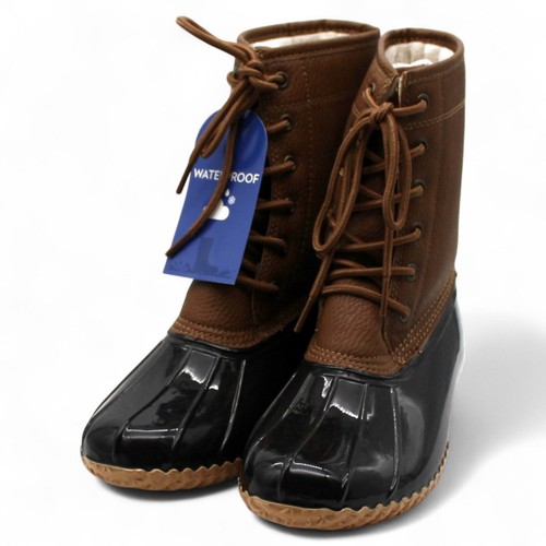 Jbu by Jambu Womens Round Toe Lace-up Duck Boots (Size 10) - Picture 3 of 7