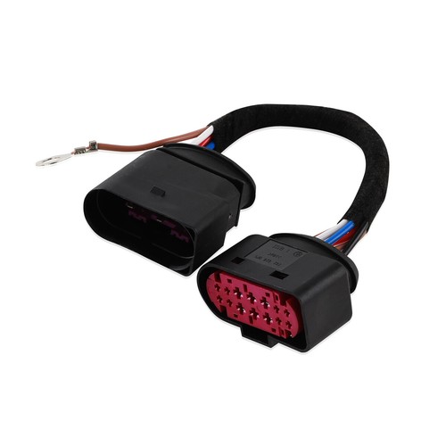 10 to 14 Pin Xenon HID Headlamp Headlight Connector Adapter 1J0973835