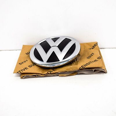 Neu Volkswagen JETTA A6 5C6 Emblem Front Badge Chrome 3G0853601BDPJ OEM Original
