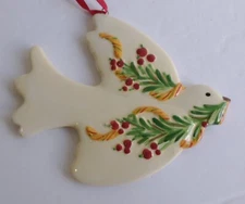 Gail Pittman porcelain Dove Christmas ornament Southern Living at Home