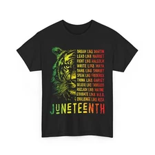June 19th 1865 Shirt, Dream Like Leaders Juneteenth Freedom T-Shirt