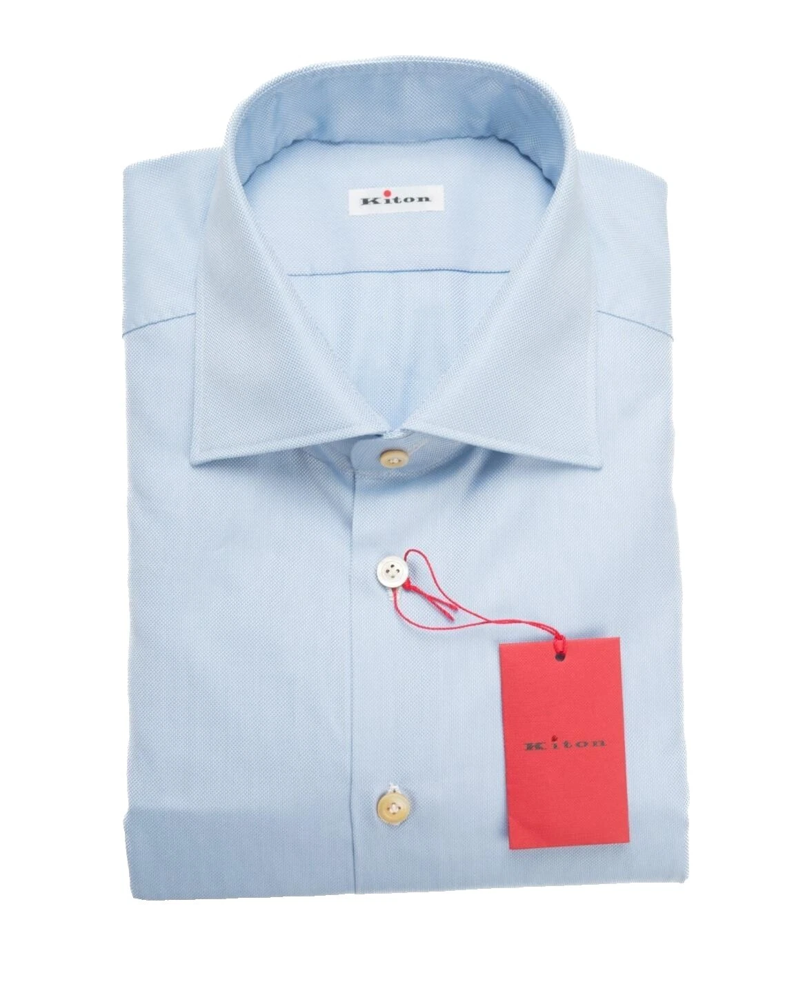 Kiton 100% Cotton Slim Dress Shirts for Men