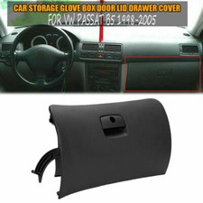 Storage Glove Box Lid Door Lid Cover Dust-proof Black For 1998-2005 Vw Passat B5