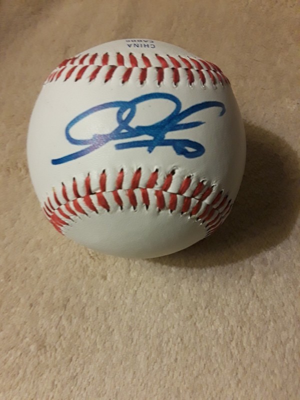 Adam Jones MLB Signed Autograph Baseball Orioles Legend Clean Signature 