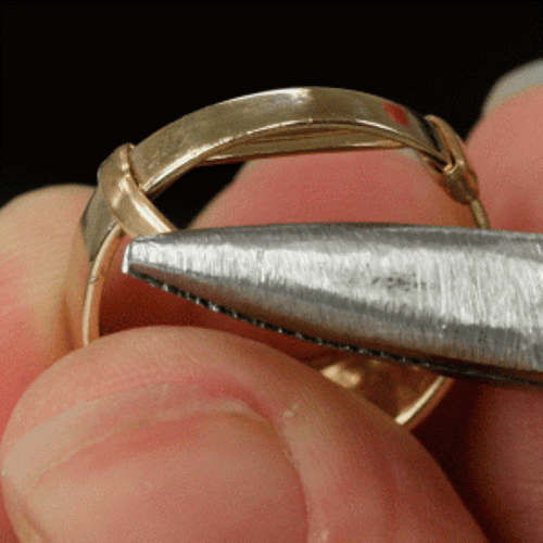 Fit-Rite Gold-Filled Ring Guards or Plastic Men/Women Multi Sizes White/Yellow - Picture 3 of 6