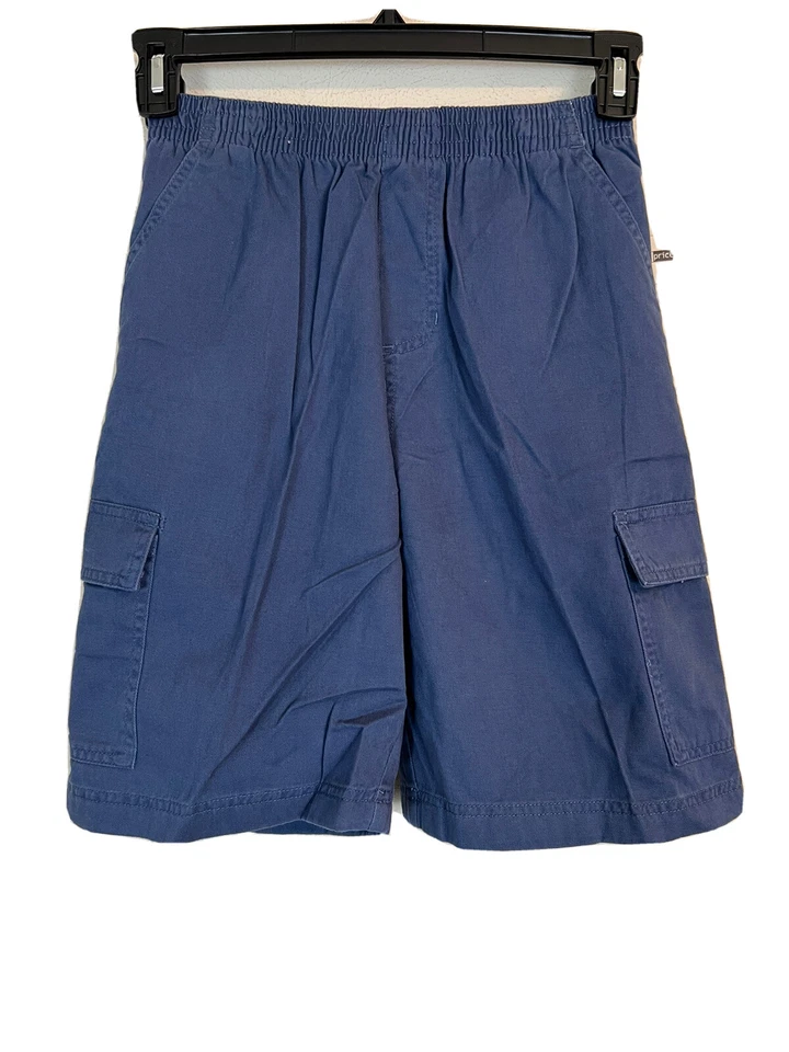 Pantalones cortos cargo Blue Canyon River Blues para niño. M (10 - 12). 100% algodón. Foto 2 de 4