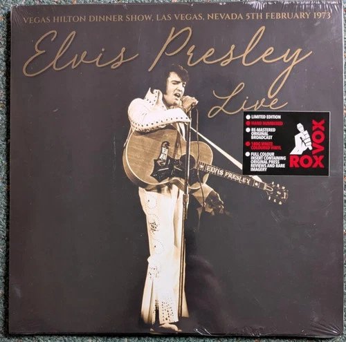 Elvis Presley Live (Vegas Hilton Dinner Show, Las Vegas, Nevada (Ltd Vinyl LP)