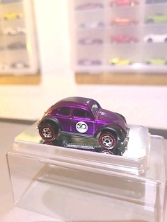 Vintage 1968 PurplenVW Bug Redline. 50th Anniversary. 1:64.
