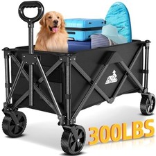 NBONEBS Folding Cart 300LBS Capacity, Load and 200L Capacity, - Scratch  Dent