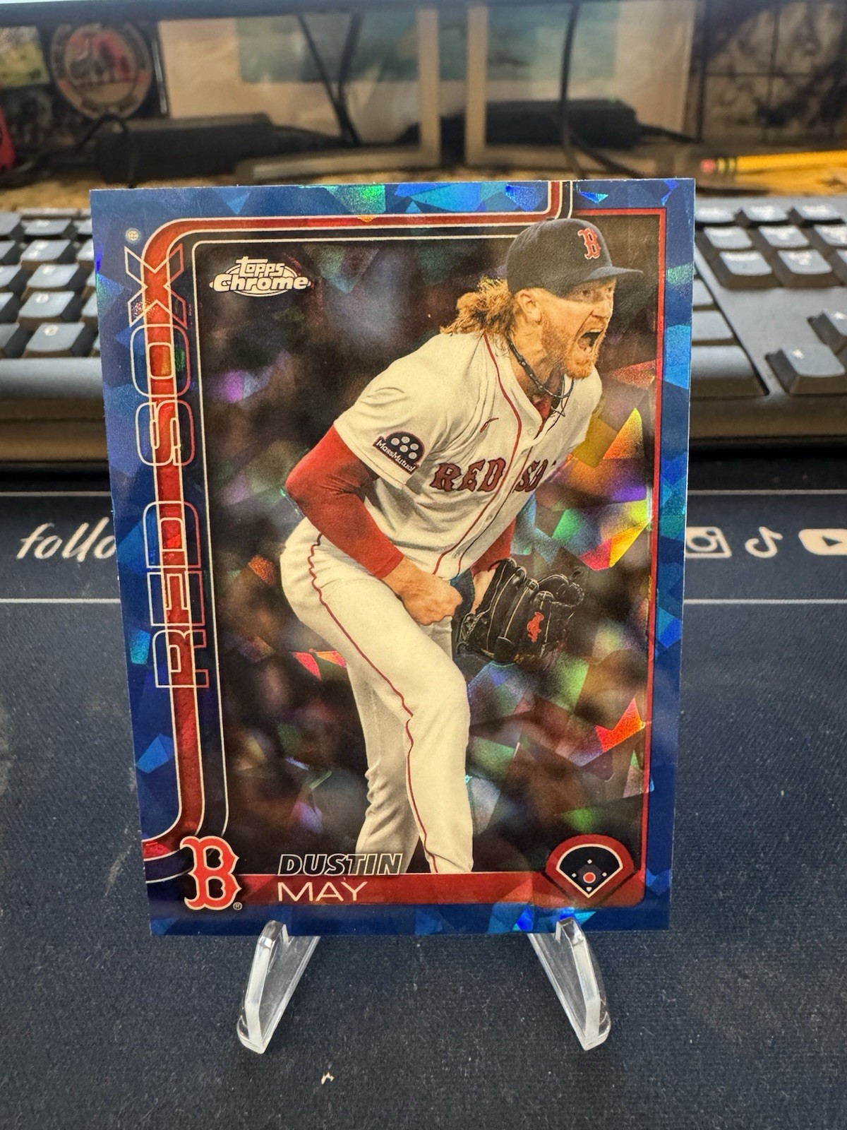 Dustin May 2025 Topps Chrome Update Sapphire Edition #USC80 RC