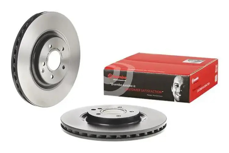 1x Brembo 09.A448.11 Rear Brake Disc 278mm (Mercedes C-Class / CLK / SLK) - Image 11