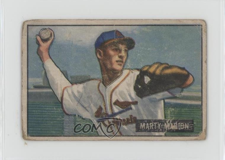 1951 Bowman Marty Marion #34 00uu