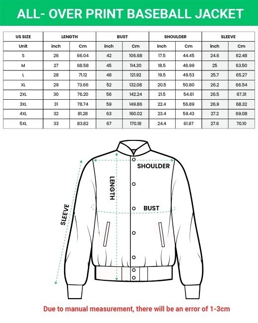 LA Dodgers Back To Back Printed Baseball Jacket For Baseball Fan