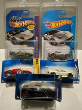 Hot Wheels Ferrari F12 Berlinetta - ZAMAC Lamborghini - 250LM - Enzo - Spider