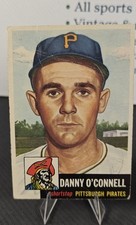1953 Topps - Danny O'Connell #107 Bio Information in White Jerry Zimmerman +1