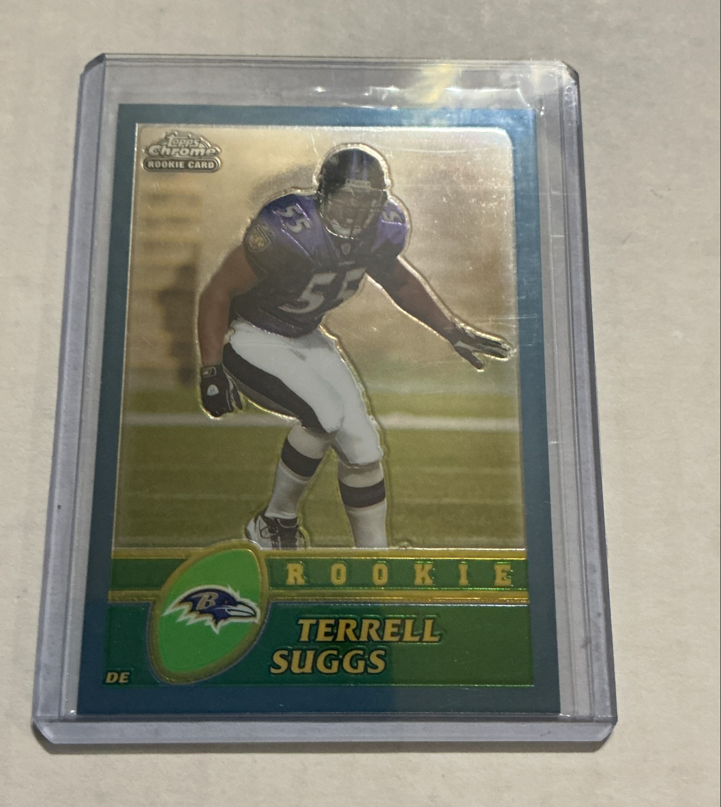 2003 Topps Chrome - Rookie Terrell Suggs #169 (RC)