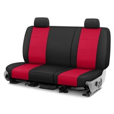Caltrend Ty345-02rb Retro Weave 2nd Row Black Red Custom Seat Covers