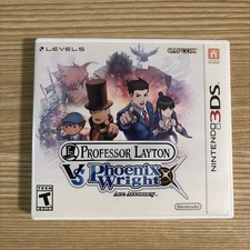 Professor Layton vs. Phoenix Wright Ace Attorney 3DS PLEASE READ DESCRIPTION