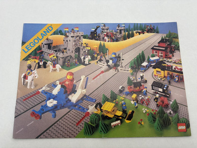 LEGO  Werbeprospekt Flyer Katalog Programmheft Legoland 1984 P7