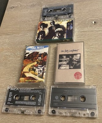 3x Tom Petty ( Traveling Wildburys Vol. 3) MC Kassette Tape Wildflowers + Into