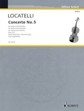 Concerto No. 5 for Violin and Orchestra, Op. 3 Violin and Piano Reduction Violin