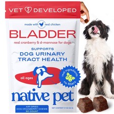 Dog UTI Treatment - Cranberry Supplement for Dogs - Supports Normal Bladder F...
