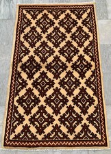 3x5 ft Vintage Handmade Moroccan/Afghan Kilim Rug Traditional Sumak Bedroom Rug
