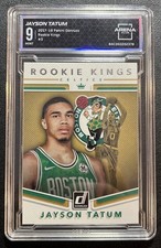2017 Panini Donruss Optic Jayson Tatum #3 Rookie Kings Basketball ARENA CLUB 9