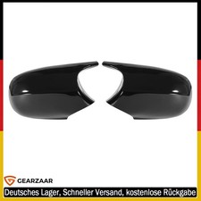 M3 Stil Spiegelkappen f�r BMW 1er E87 Glanz Schwarz ABS Paar Tuning Cover