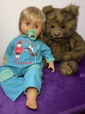 🌸BAMBOLA VINTAGE CICCIOBELLO FIABE FUNZIONANTE era FURGA POUPPE MUNECA 50 Cm🌸