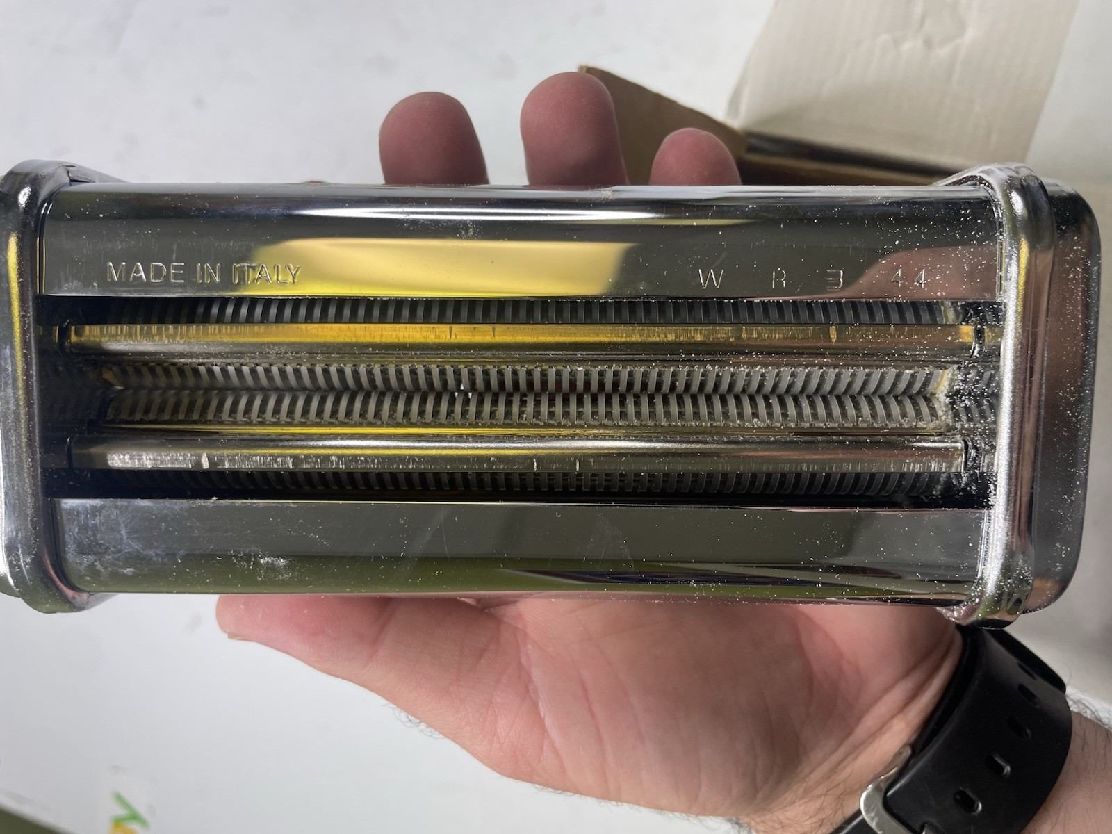 Kitchen 3-Piece Pasta Roller and Cutter Set for KitchenAid Stand